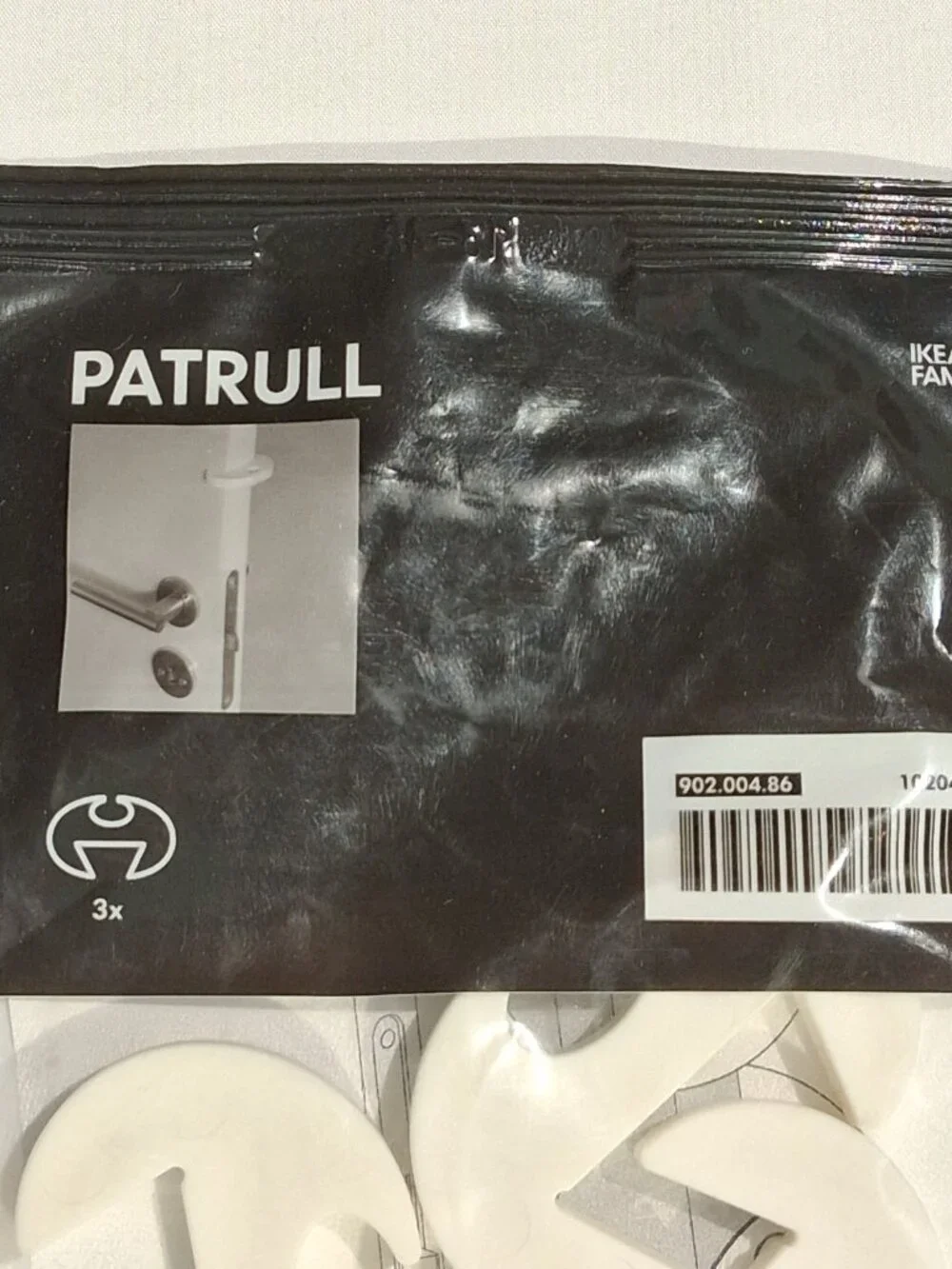 IKEA PATRULL FINGER GUARD & Frig Door Lock 6 guards Child Safety NEW Sealed